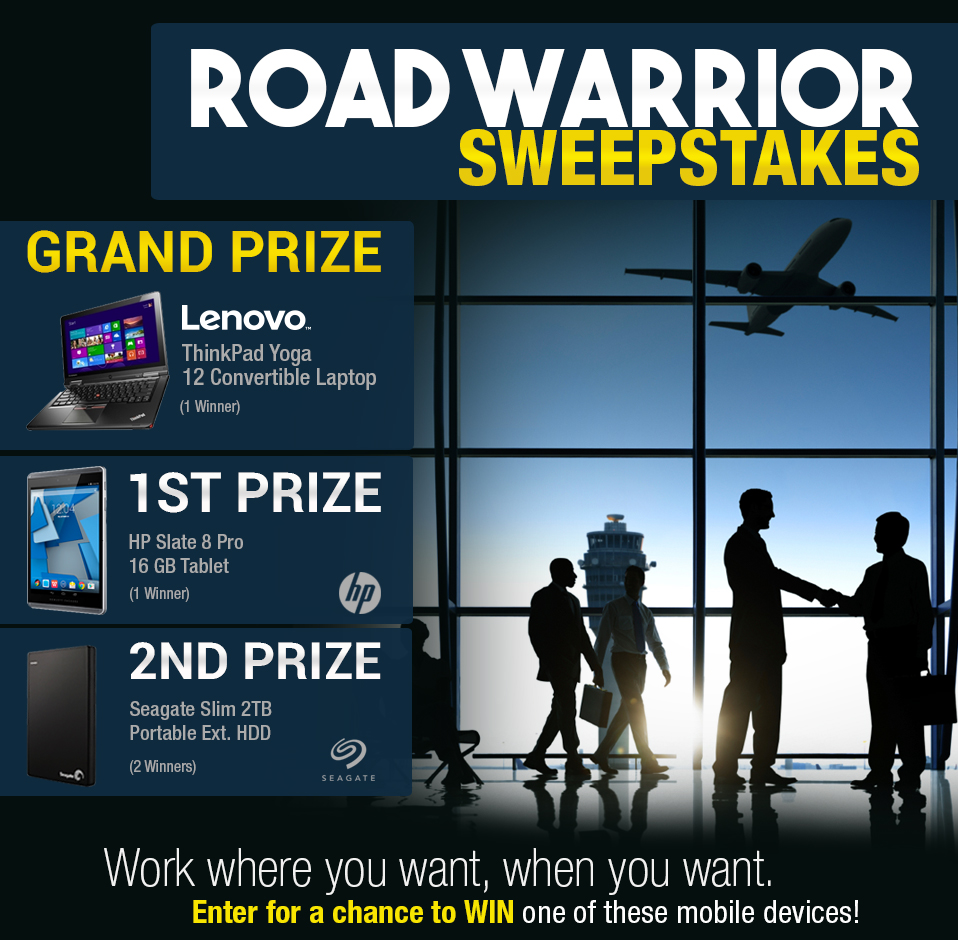 road warrior sweepstakes