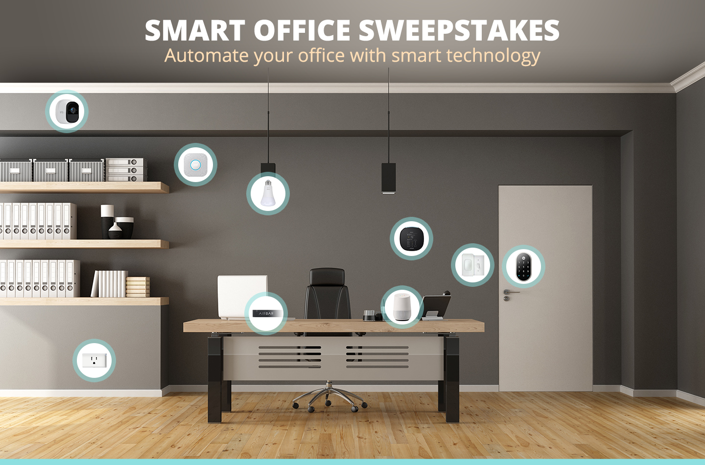 Smart Office Summer Sweepstakes - Google - Nest - Ecobee - Arlo - Philips -  TP-Link 