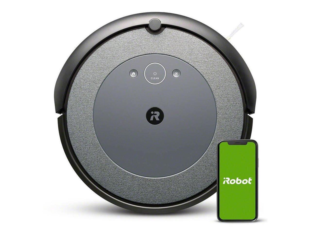 Top view of iRobot iRobot ROOMBAJ7150 Roomba J7 Robot Vacuum (7150)