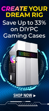 Save Up to 33% on DIYPC Gaming Cases