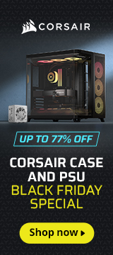 Corsair Case and PSU Black Friday Special 2025