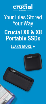 Crucial X6 & X8 Portable SSDs