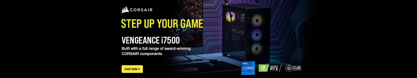 VENGEANCE i7500 Gaming PC: Intel Core i5-14600K, NVIDIA RTX 4070