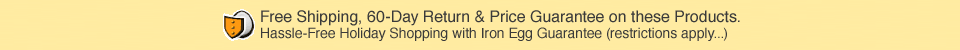 Free Shipping, 60-Day Return and Price Guarantee on these
 products. Click for terms and conditions.