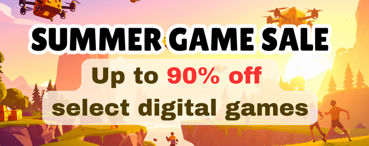 Up to 90% off on digital games