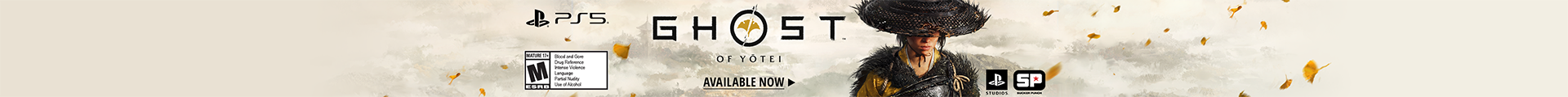 PS5 Ghost of Yotei Banner