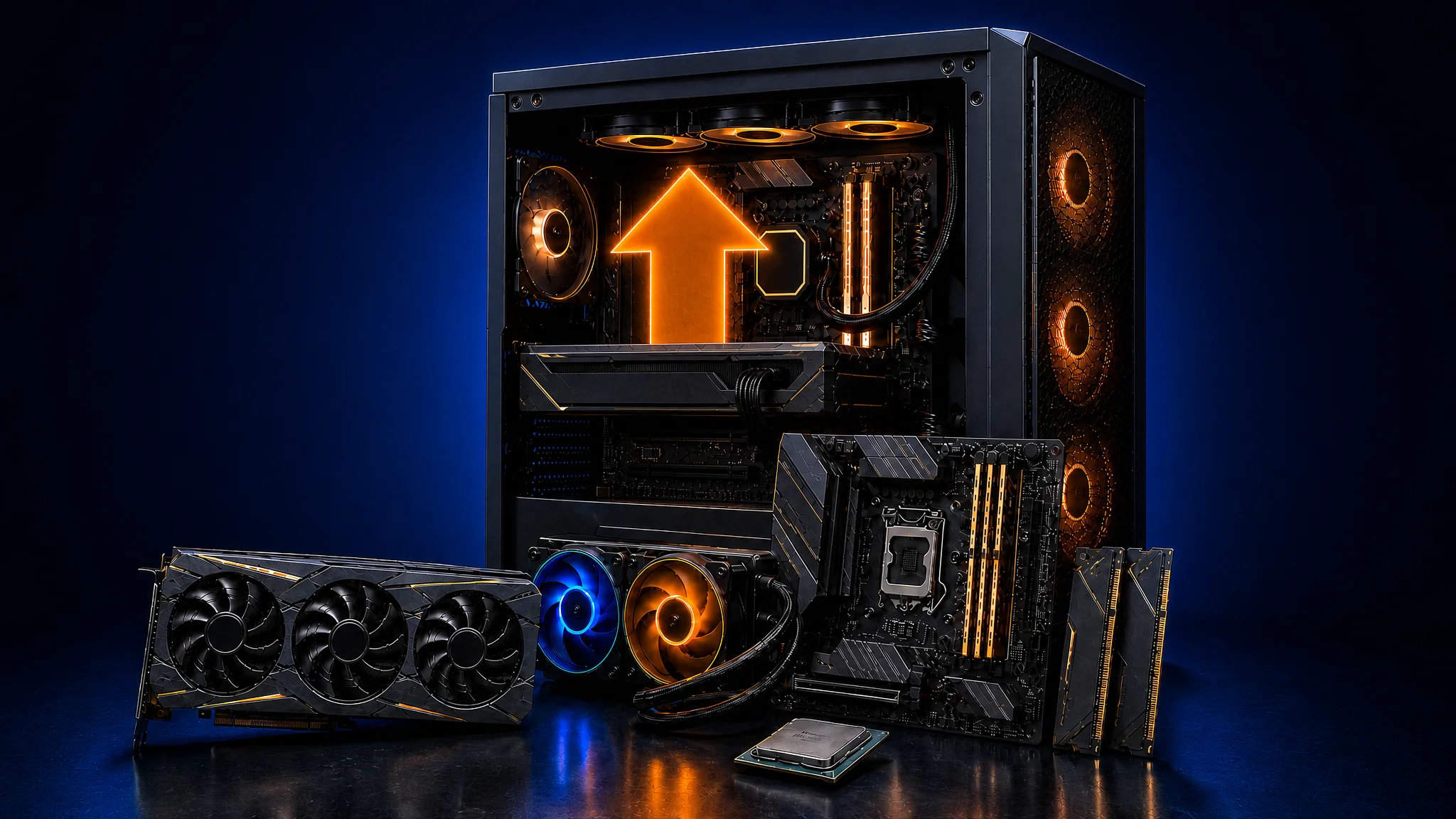 Gaming PC upgrade components — PC Upgrader