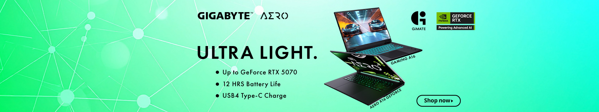 Gigabyte Gaming Laptops