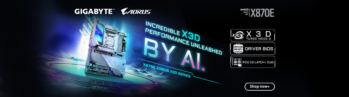 GIGABYTE X870 X3D Series