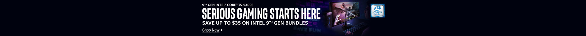9TH GEN INTEL® CORE™ I5-9400F