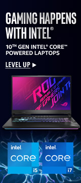 Gaming happens with INTEL