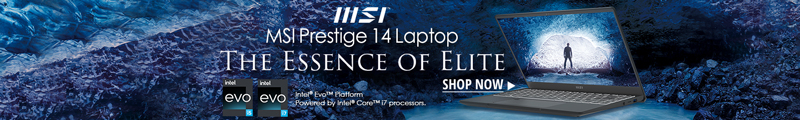 MSI Prestige 14 Laptop
