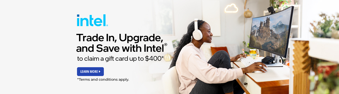 Trade in, Upgrade, and Save with Intel