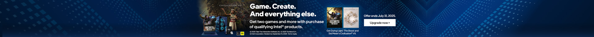 Game. Create. And everything else.
