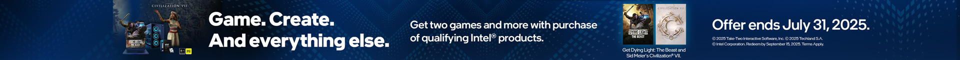 Game. Create. And everything else.