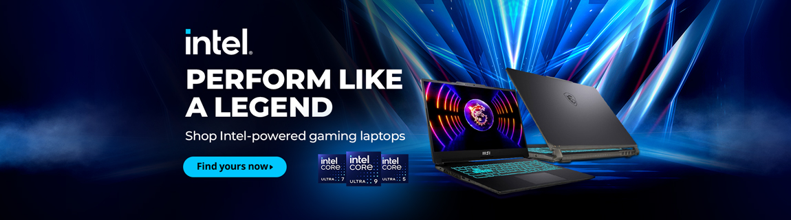 Intel Powered Gaming Laptops