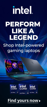 Intel Powered Gaming Laptops
