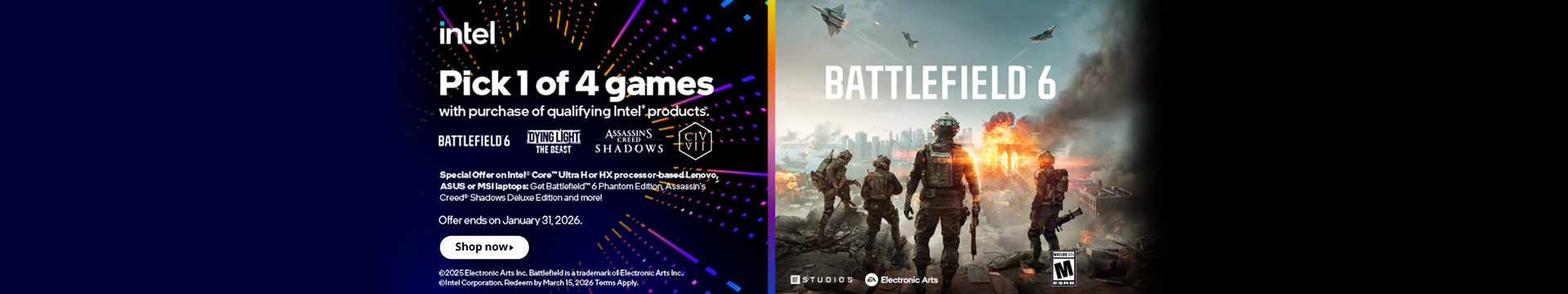 Intel Holiday Bundle