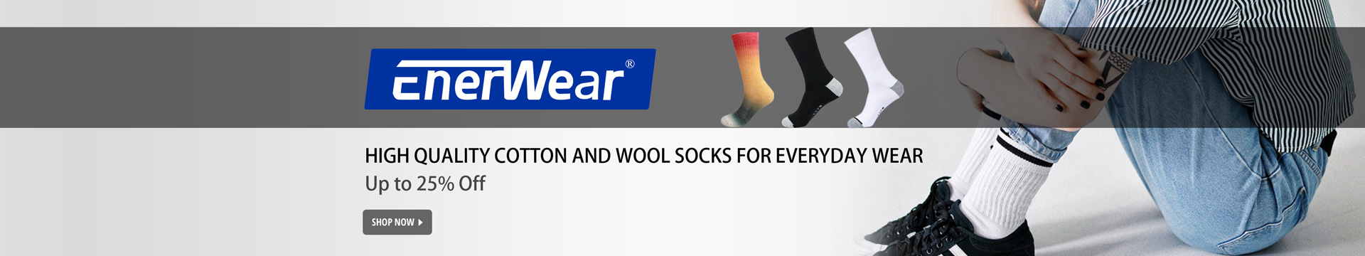 High Quality Cotton and Wool Socks for Everyday Wear