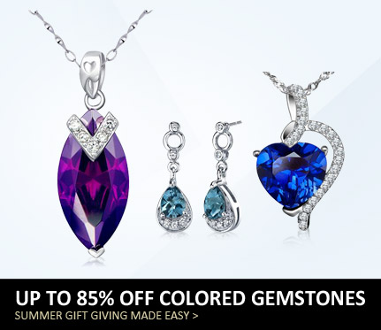 Up To 85% Off Colored Gemstones