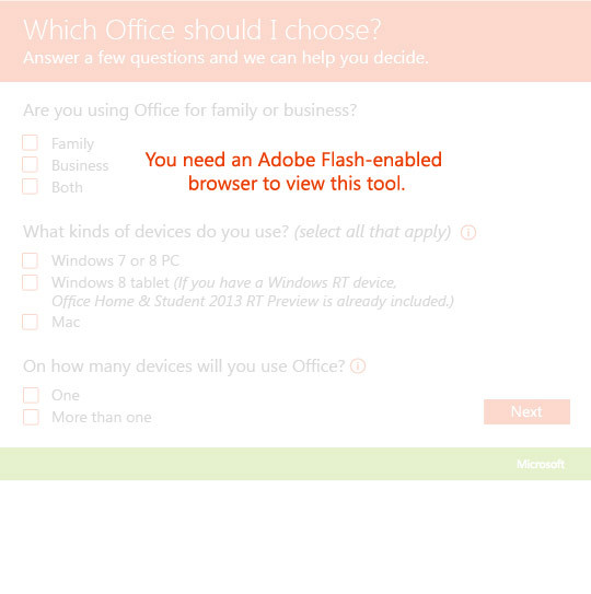 You need an Adobe Flash-enabled browser to view this tool.