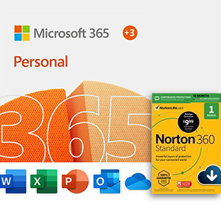 Microsoft 365 Personal + Norton 360