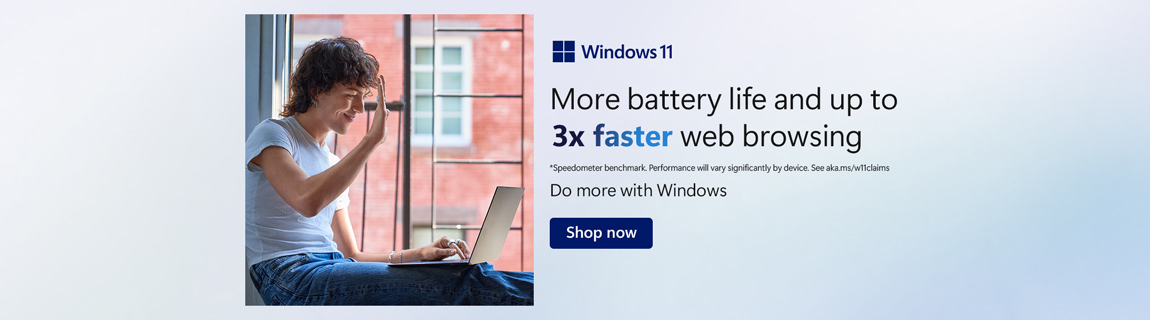 More battery life and up to 3x faster web browsing
