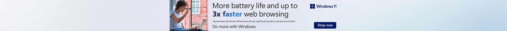 More battery life and up to 3x faster web browsing