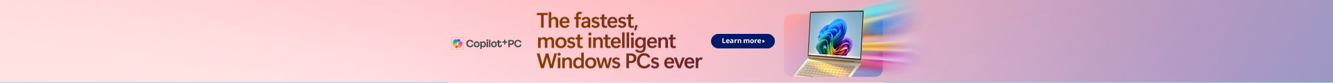 The fastest, most intelligent Windows PCs ever