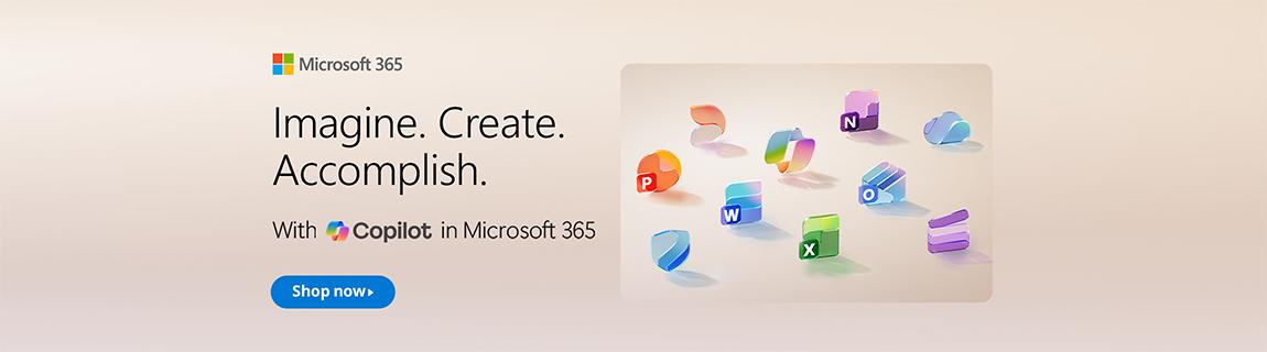 Imagine. Create. Accomplish.