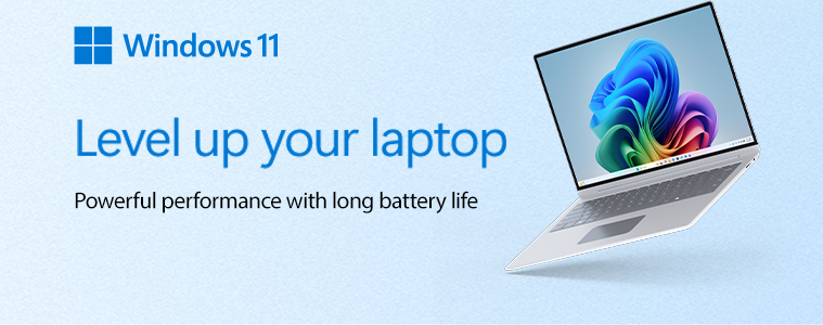 Microsoft Level Up Your Laptop