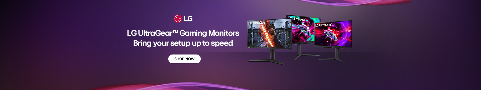 LG UltraGear Gaming Monitors