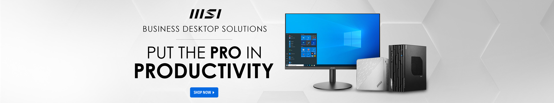 PUT THE PRO IN PRODUCTIVITY