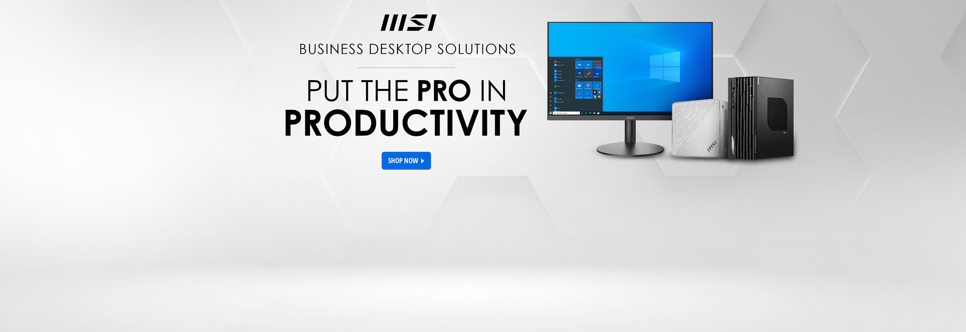 Put the pro in productivity