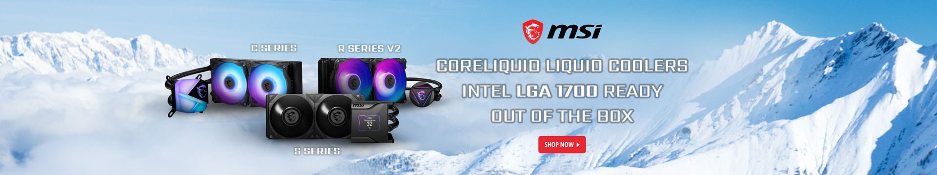 Coreliquid liquid coolers intel LGA 1700 ready out of the box