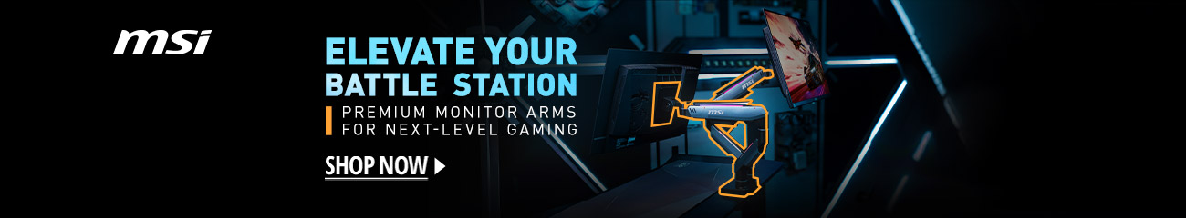 MSIQSPEPMonitorArms