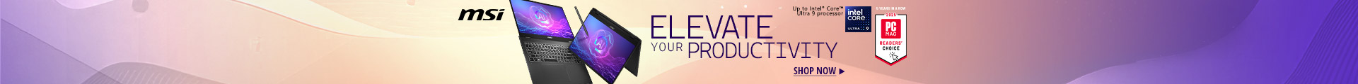 MSI Elevate Your Productivity