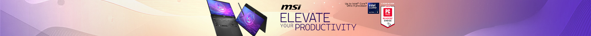 MSI Elevate Your Productivity