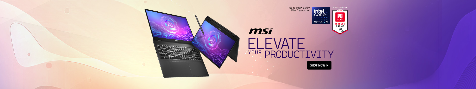 MSI Elevate Your Productivity