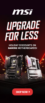 MSI Upgrade for Less Holiday