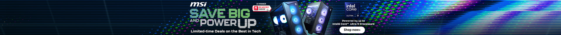 MSI Save Big and Power Up