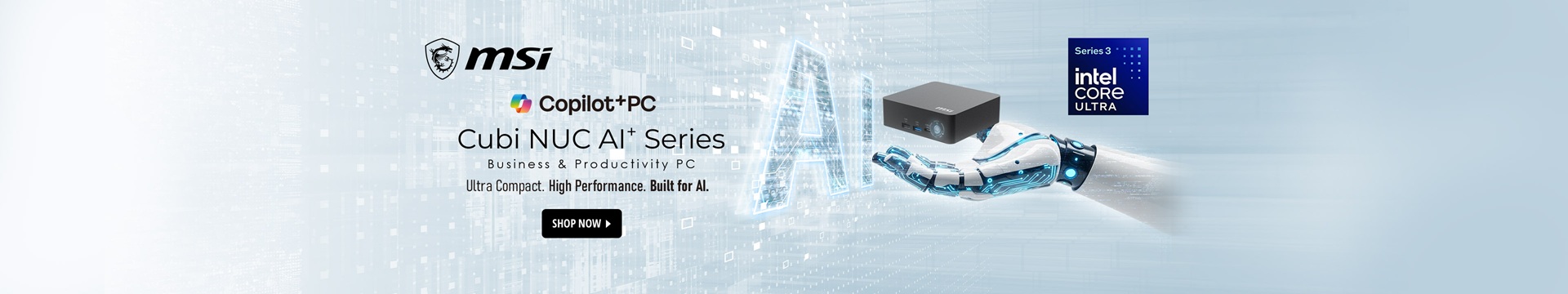 MSI Cubi NUC AI+ Series Cubi NUC Ai Series