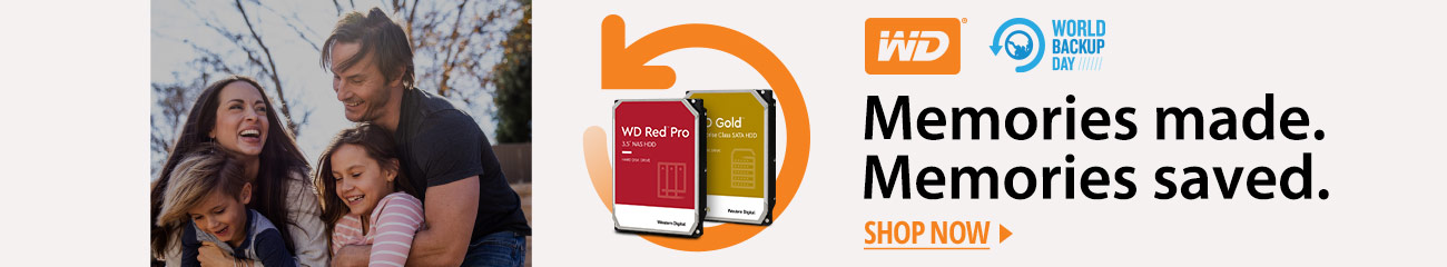 WD | SANDISK | WORLD BACKUP DAY | Memories made. Memories saved. | SHOP NOW