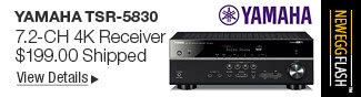 Newegg Flash - Yamaha TSR-5830 7.2-CH 4K Receiver