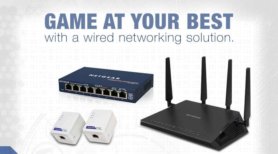 Newegg.com - Game At Your Best With A Wired Networking Solution