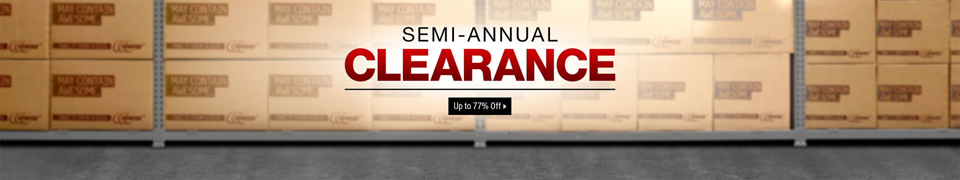 Semi-Annual Clearance
