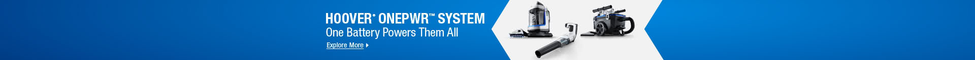 HOOVER® ONEPWR™ SYSTEM