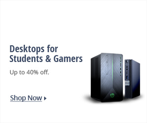 Desktops for students & gamers
