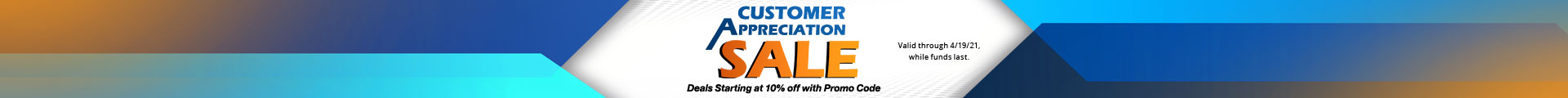 Customer Appreciation Sale
