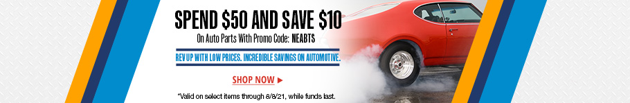 Spend $50 and Save $10